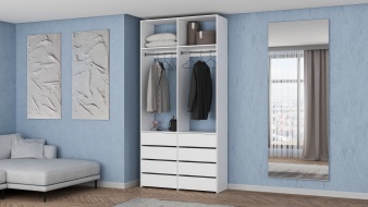 Распродажа - Стеллаж для одежды Мирта 44 BMS