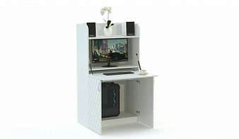 Светлый Компьютерный стол-трансформер Эста 1 BMS