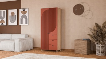 Шкаф распашной Вивьен 2 BMS