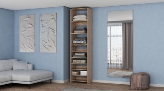 Стеллаж для одежды Мирта 76 BMS с полками