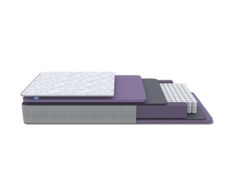 Полуторный Матрас Aura Light S Grey