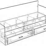 Чертеж Кровать Мари Блеск 52 BMS
