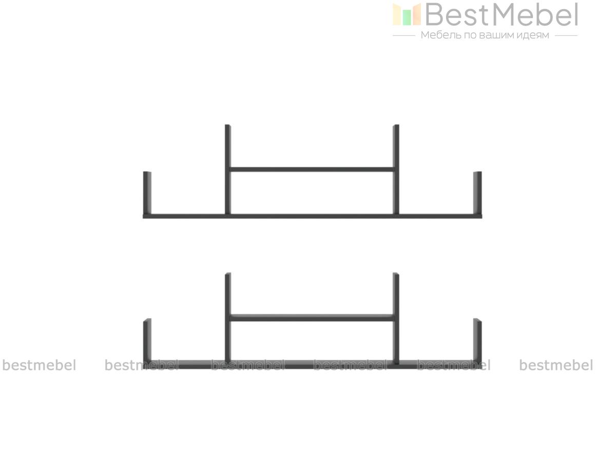 Полка навесная Сеул 3 BMS - Фото