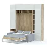 Шкаф-кровать с диваном Тида 06 BMS - Фото 4