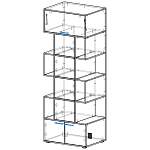 Схема сборки Стеллаж Оро 4 BMS