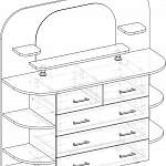 Чертеж Комод Проект-4420 BMS