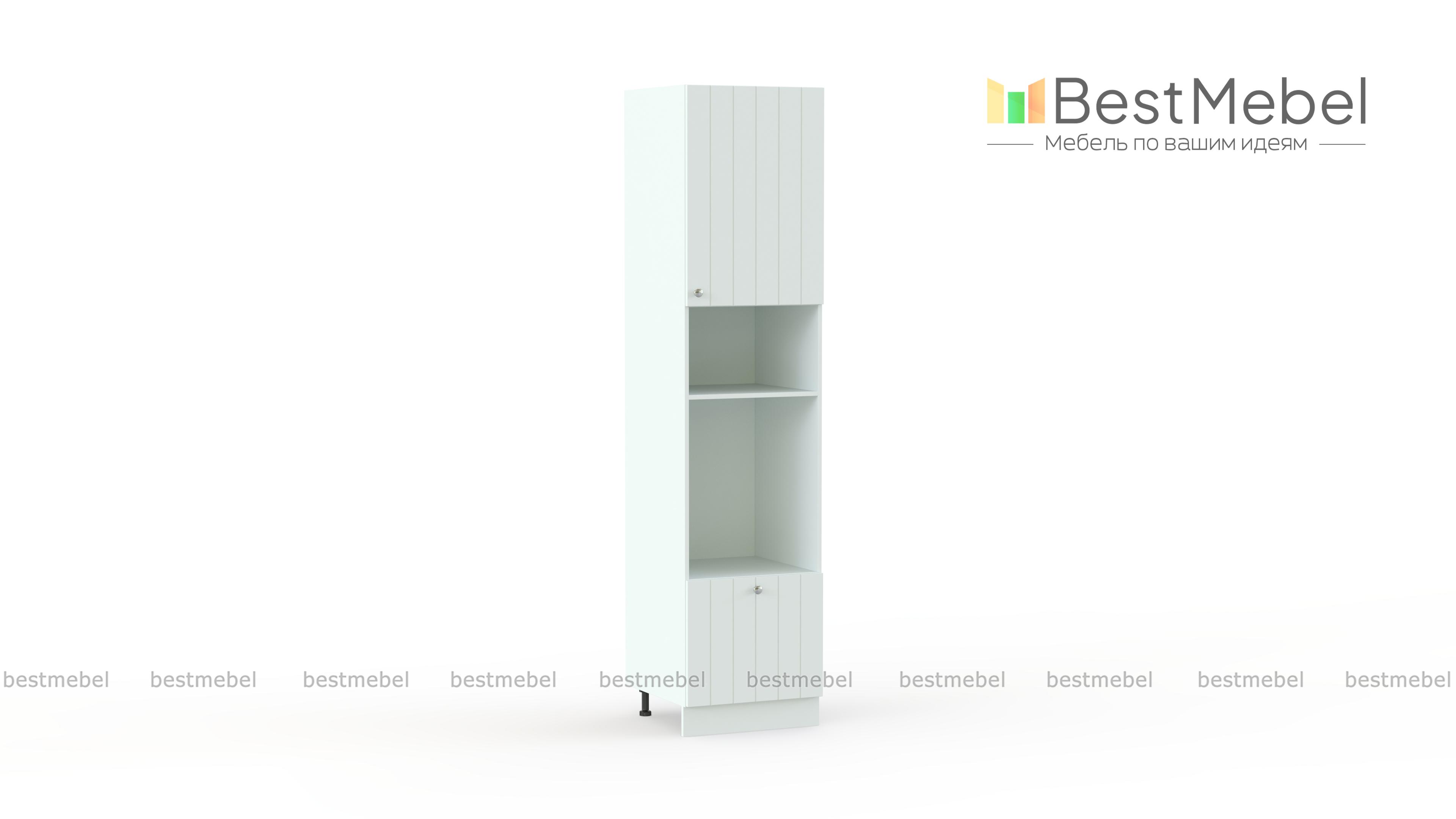 Шкаф пенал с 2-мя дверцами Прованс BMS - Фото