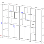 Шкаф Перси 3 BMS (3750х2250х450)