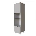 Шкаф пенал под технику с 2-мя дверцами Фьюжн BMS - Фото 10