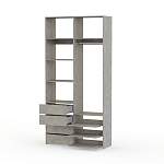 Стеллаж для одежды Мирта 87 BMS - Фото 20