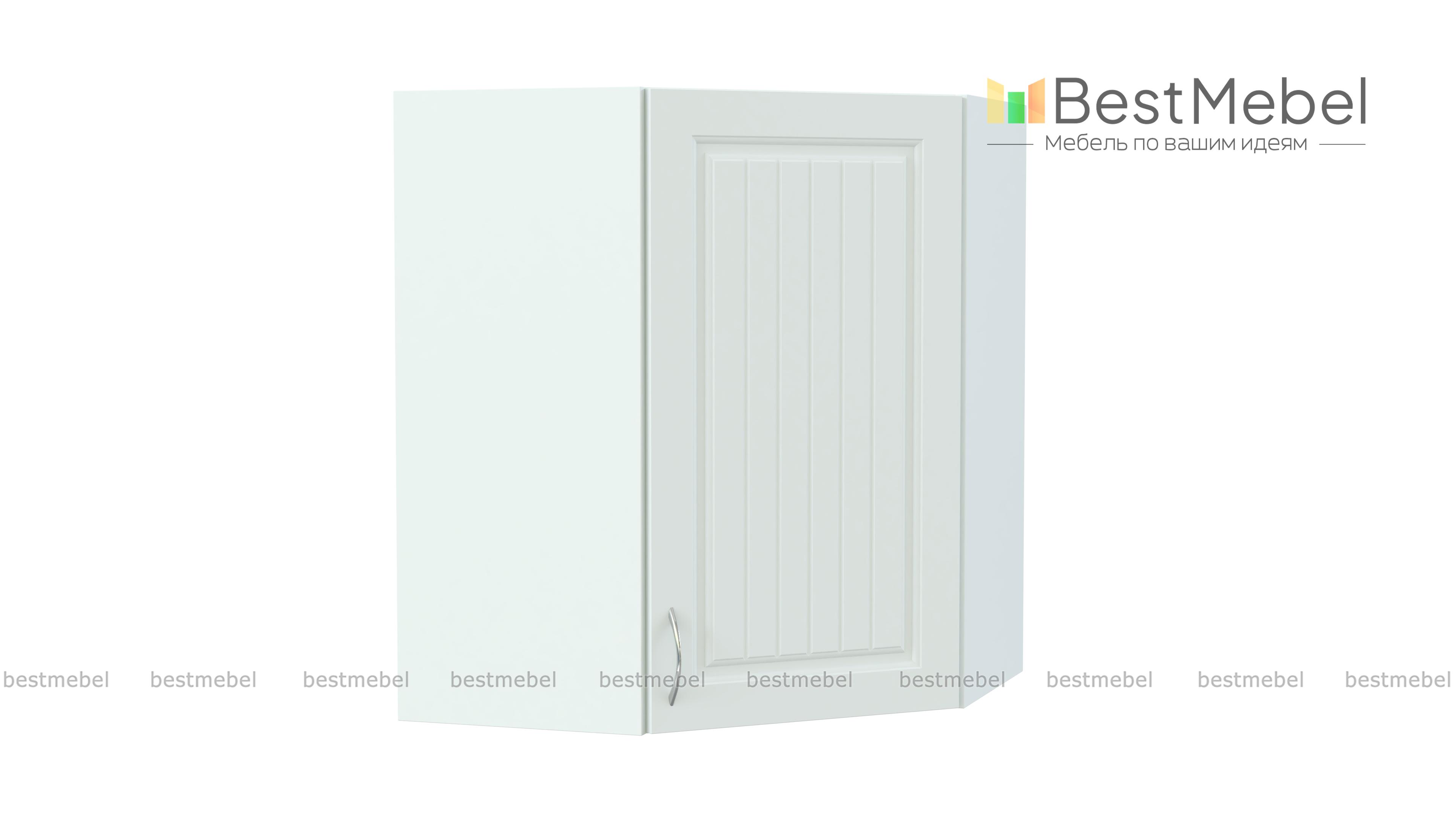 Шкаф навесной угловой Николь BMS - Фото