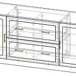 Чертеж Комод Карлос-039 BMS