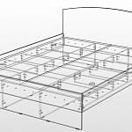 Чертеж Кровать Светлана 26 BMS