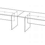 Чертеж Стол для переговоров Каприз 1 BMS