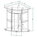 Схема сборки Тумба под аквариум Леопольд 4 BMS