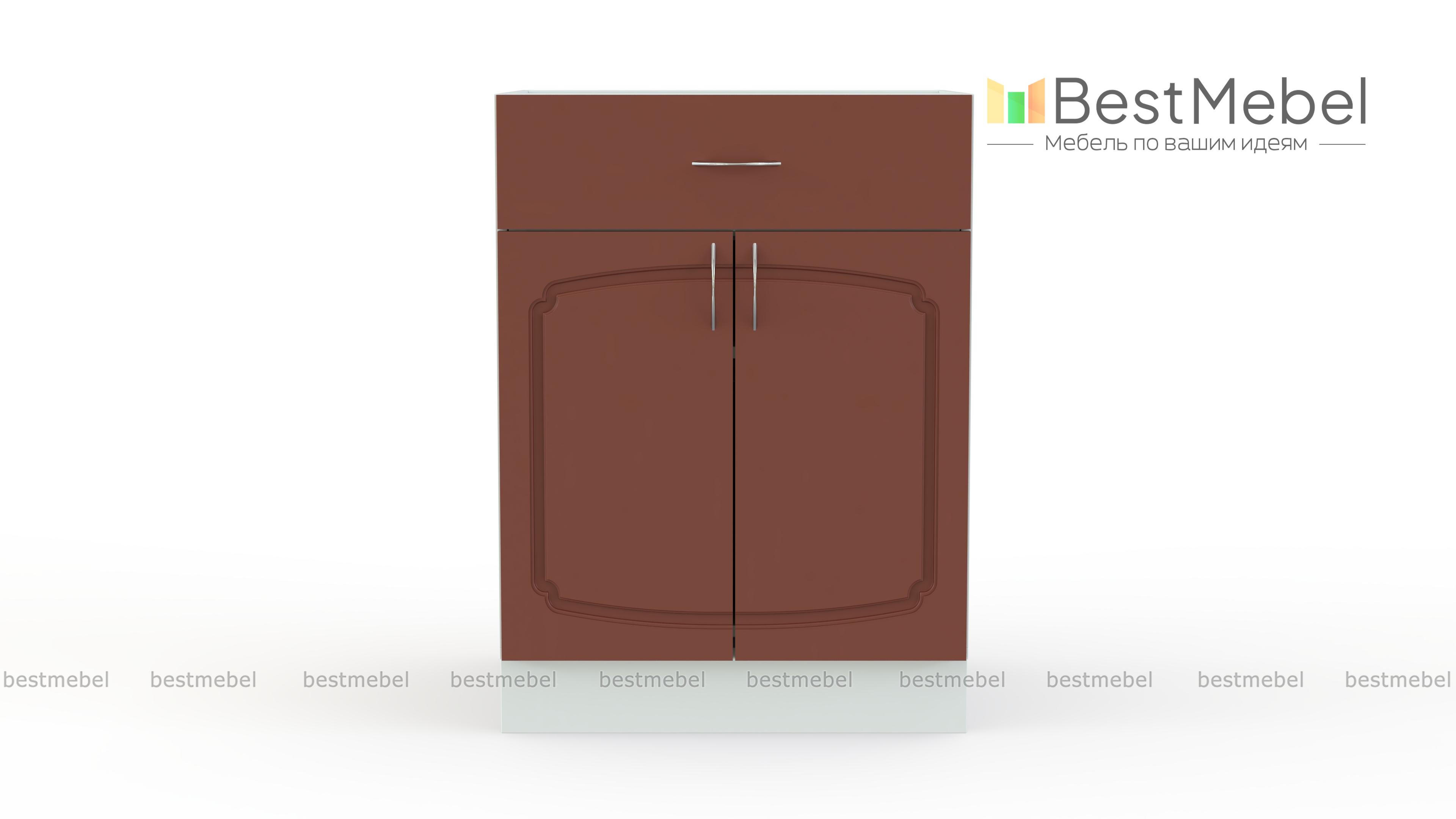 Эмилия шкаф напольный с ящиком BMS - Фото