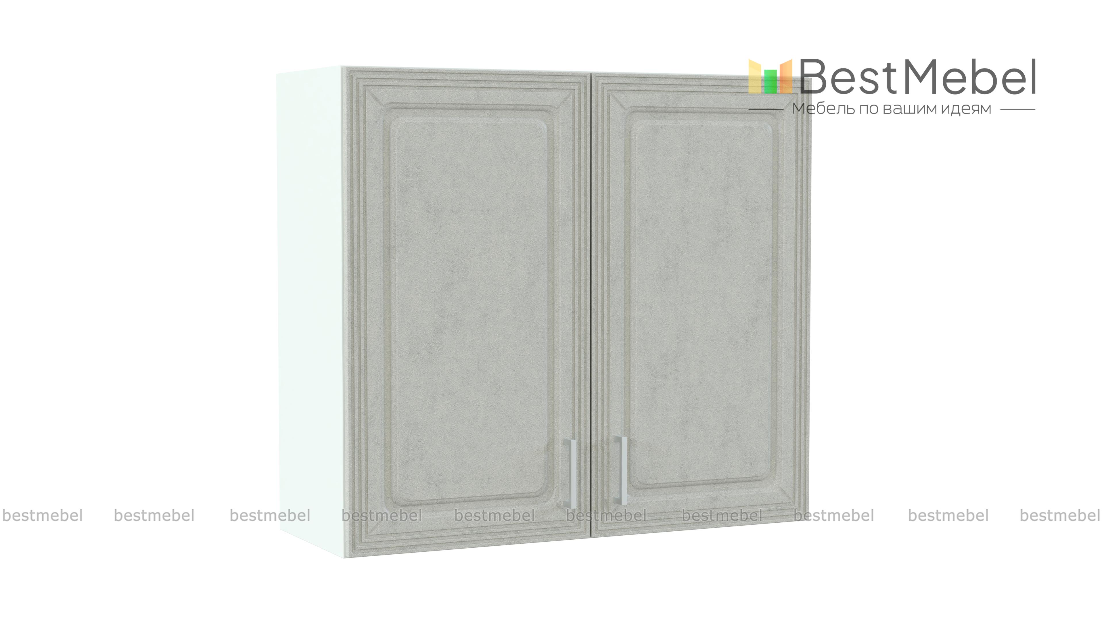 Шкаф навесной 2 двери Ника BMS - Фото