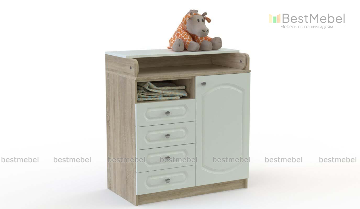 Комод пеленальный Аннет 1 BMS
