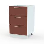 Шкаф нижний с 3-мя ящиками Vento 3 BMS - Фото 5