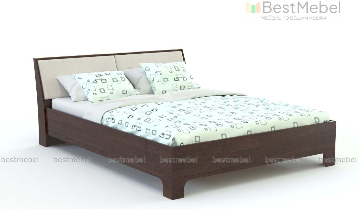 Кровать Карина 2.1 вайт BMS - Фото