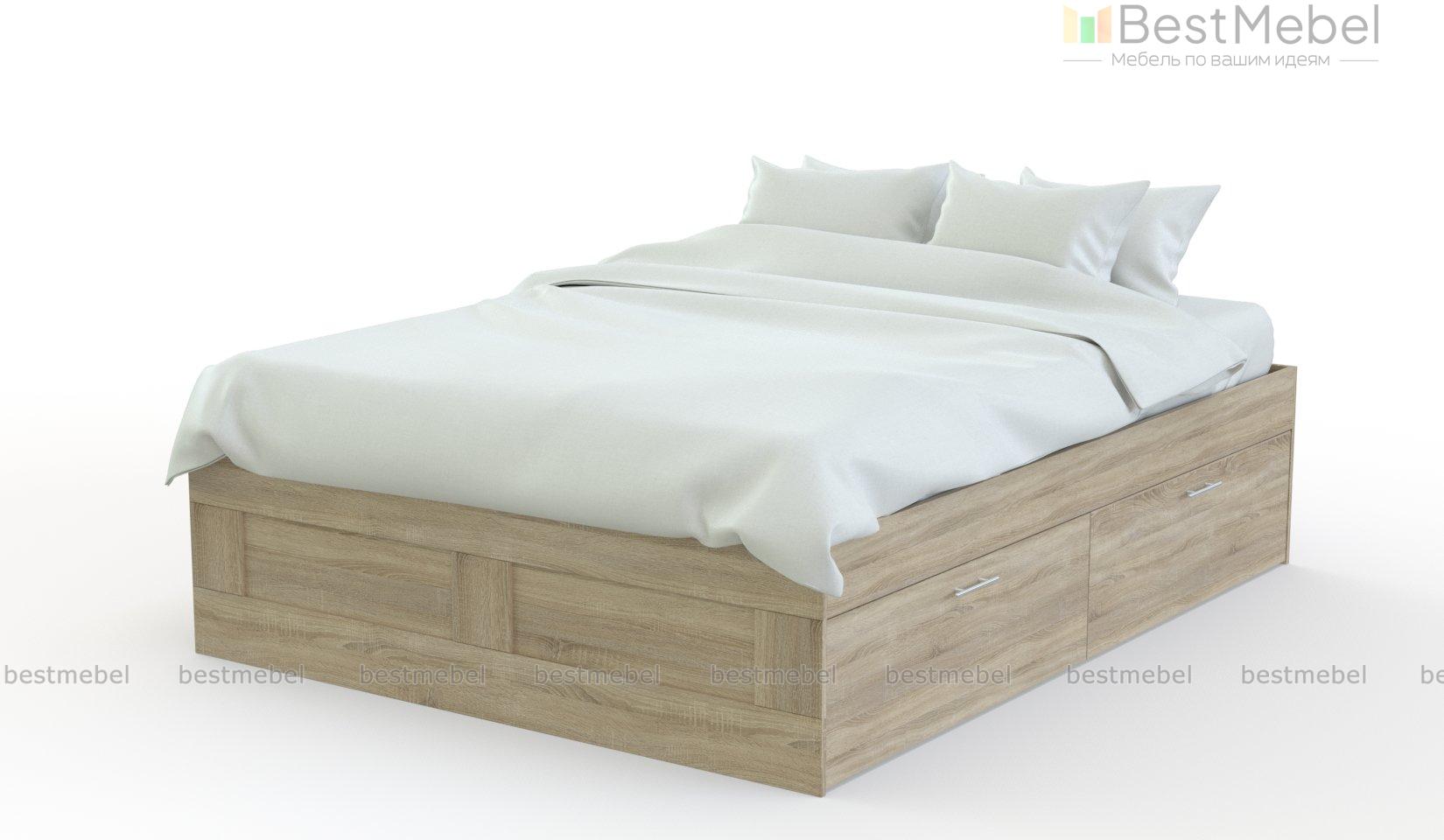 Кровать Бримнес Brimnes 2 - Фото