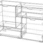 Схема сборки Комод Лофт K2D2SZ BMS