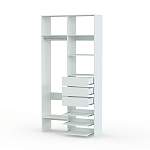 Стеллаж для одежды Мирта 84 BMS - Фото 7