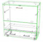 Схема сборки Тумба для белья Айва 3 BMS