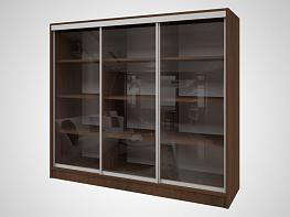 Книжный шкаф купе Дижон 2М BMS (1700х1200х550)