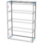 Подвесной шкаф в ванную Фанни 11 BMS