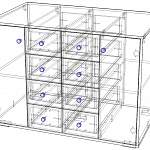 Чертеж Комод Stefani BMS