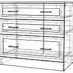 Чертеж Комод Карлос-027 BMS