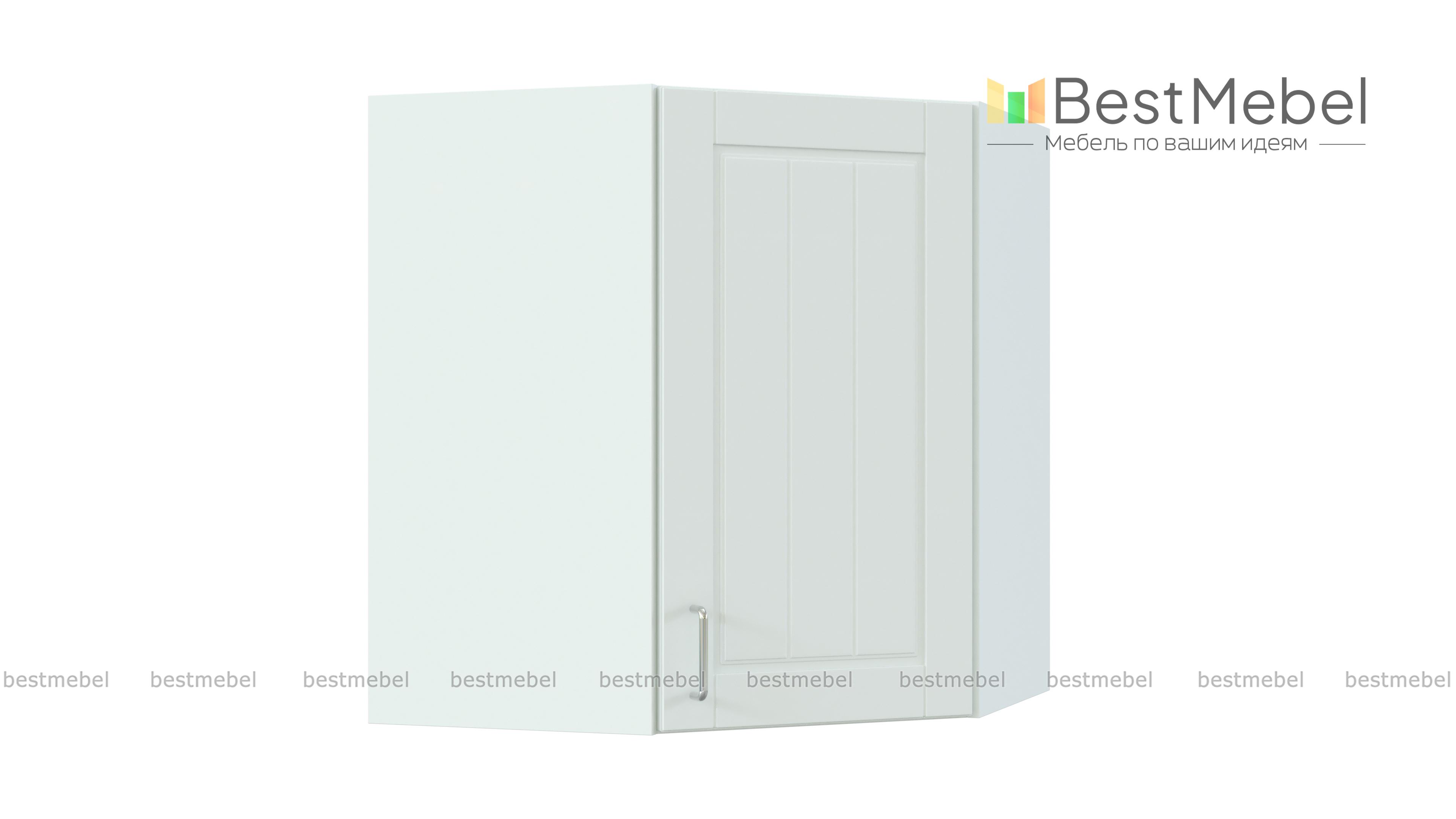 Шкаф навесной угловой Изабелла BMS - Фото