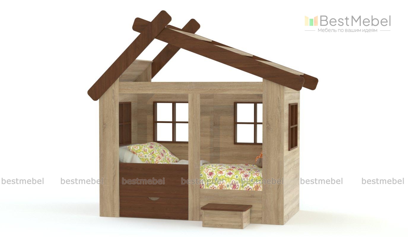Кровать-домик Мартис 12.6 BMS