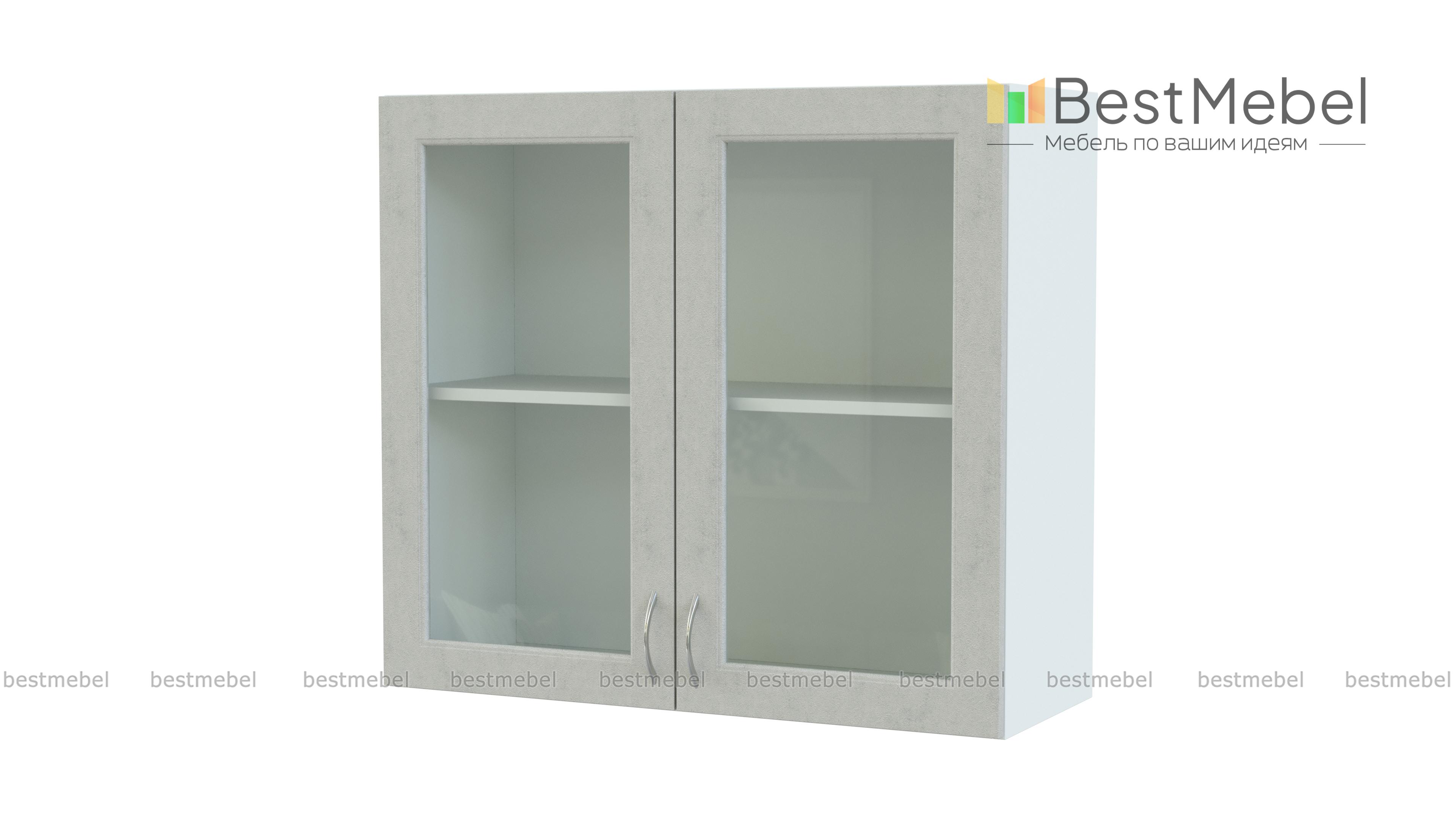 Шкаф-витрина Николь BMS - Фото