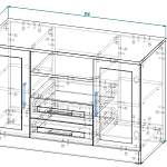 Тумба Мишель 2102 BMS