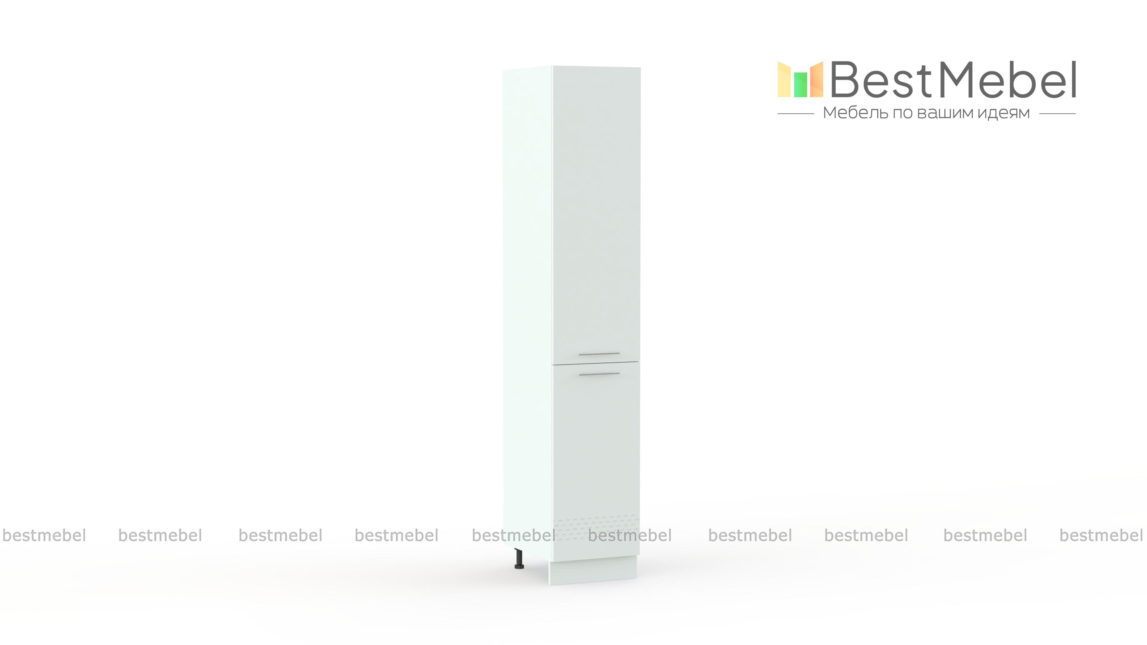 Шкаф верхний пенал Капля 400 BMS - Фото