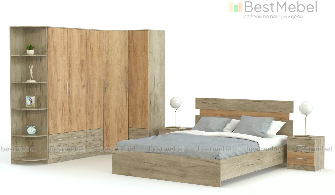 Спальня модульная Крафт BMS - Фото