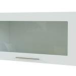 Шкаф верхний горизонтальный со стеклом 800 Капля BMS - Фото 1