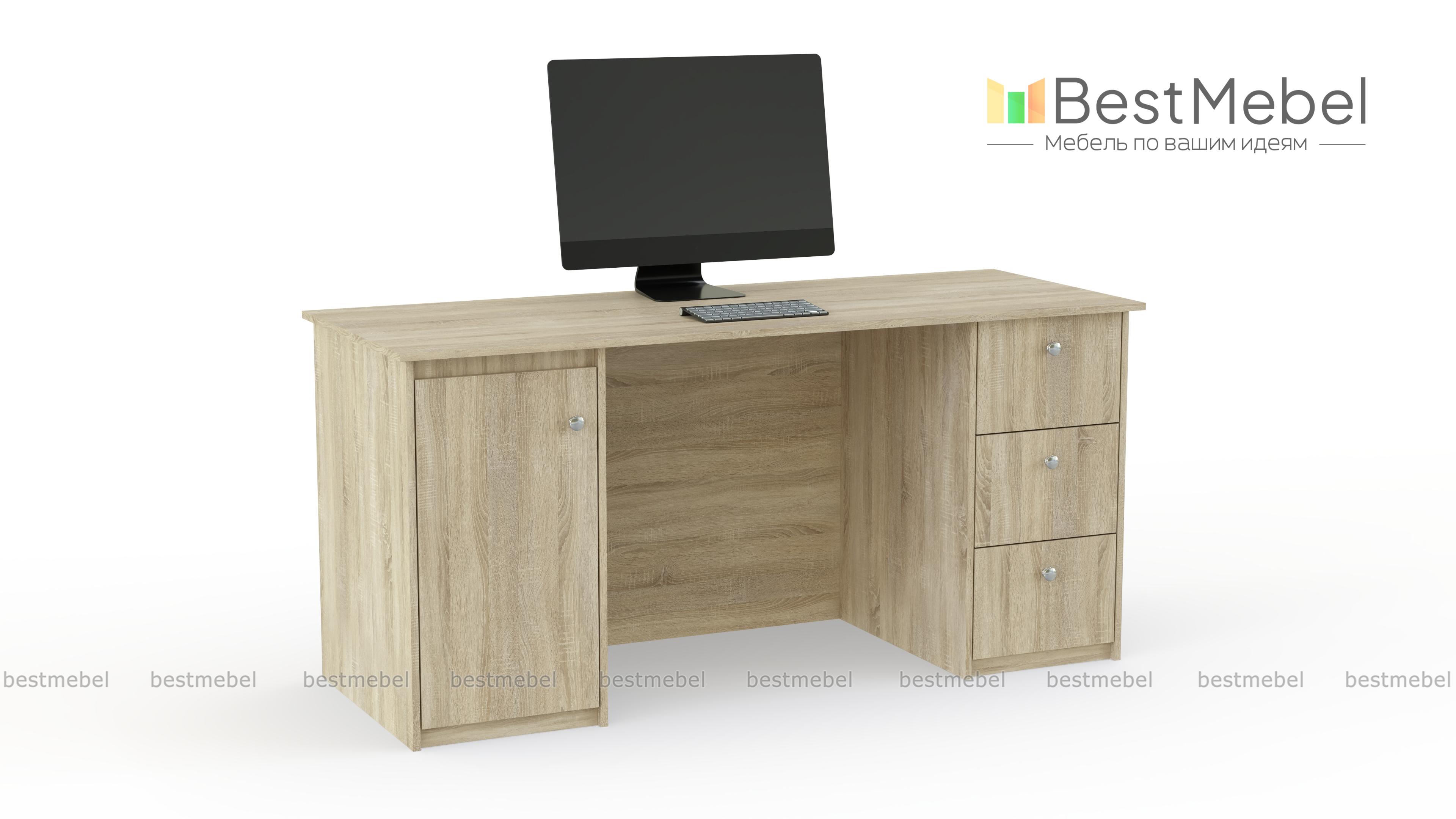 Стол письменный Валенсия-2 BMS - Фото