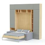 Шкаф-кровать с диваном Тида 06 BMS - Фото 6