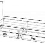 Чертеж Кровать Мишка BMS