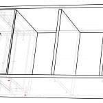 Чертеж Книжный шкаф Zoom BMS