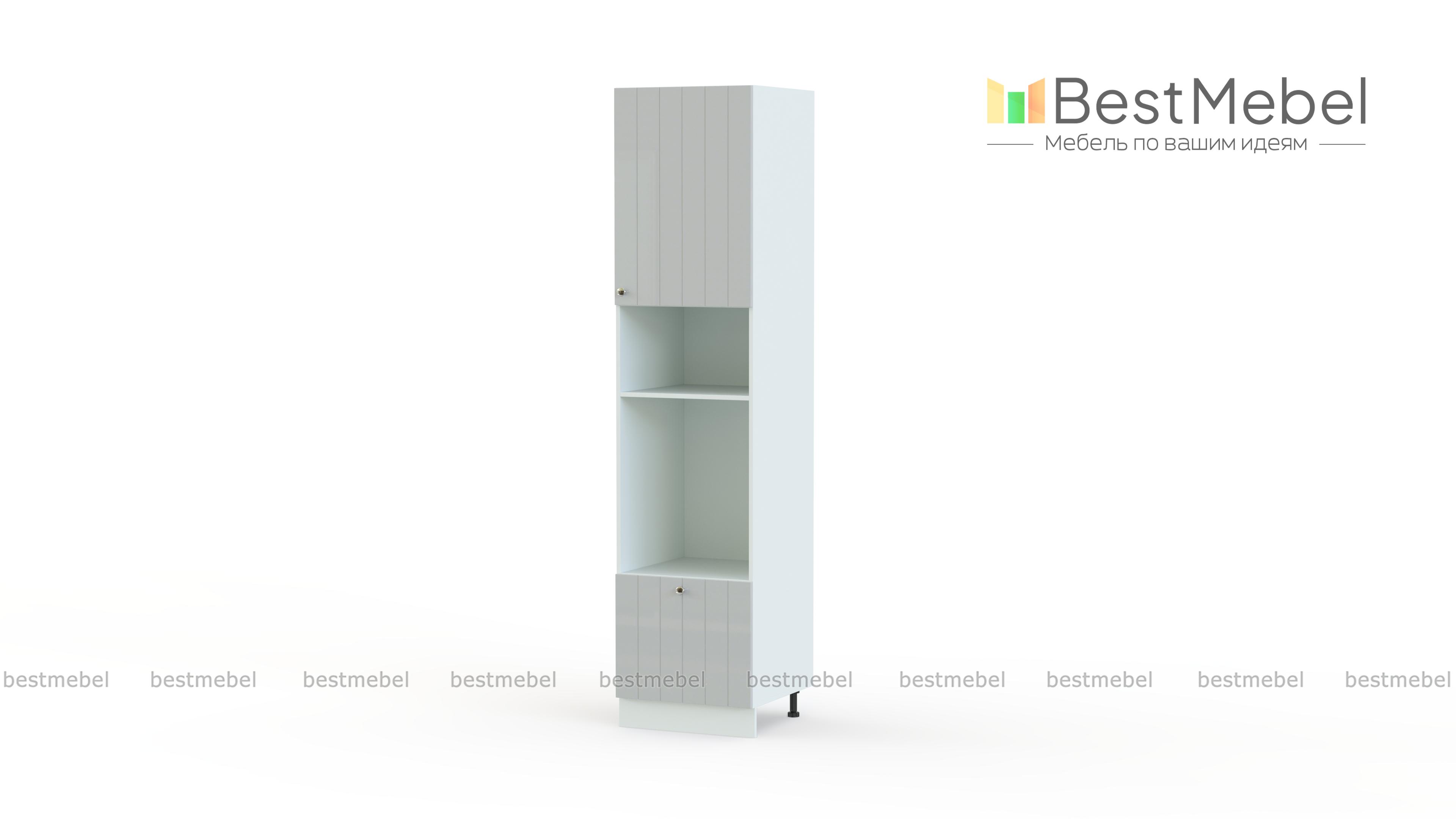 Шкаф пенал с 2-мя дверцами Прованс BMS - Фото