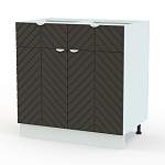 Шкаф нижний с 2-мя дверцами и 2-мя ящиками Анаис BMS - Фото 6