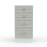 Шкаф нижний Лондон 4 ящика BMS - Фото 2