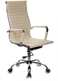 Кресло руководителя CH-883 бежевого цвета