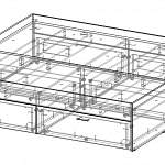 Схема сборки Кровать Бримнес Brimnes 2