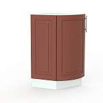 Шкаф нижний торцевой радиусный Ирен BMS - Фото 2