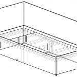 Чертеж Кровать Тревор-8 BMS